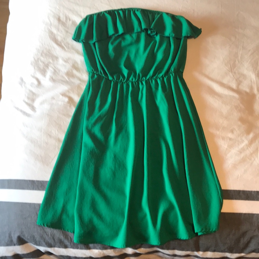 Green dress